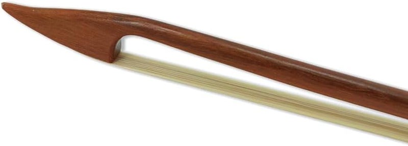YoungMonic Cello Bow 4/4 Baroque Styled Crafted From Ebony Wood Frog Brazilwood Stick Featuring A Robust and Straight Design - Image 5